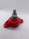 77510M0N02 Heavy Duty Single Point Power Posts Red