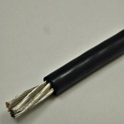 2 AWG Gauge Battery Cable Tinned Copper Marine Wire Black by the foot