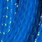 Braided Expandable Wire Sleeving 1-1/4" 10 ft Roll Blue